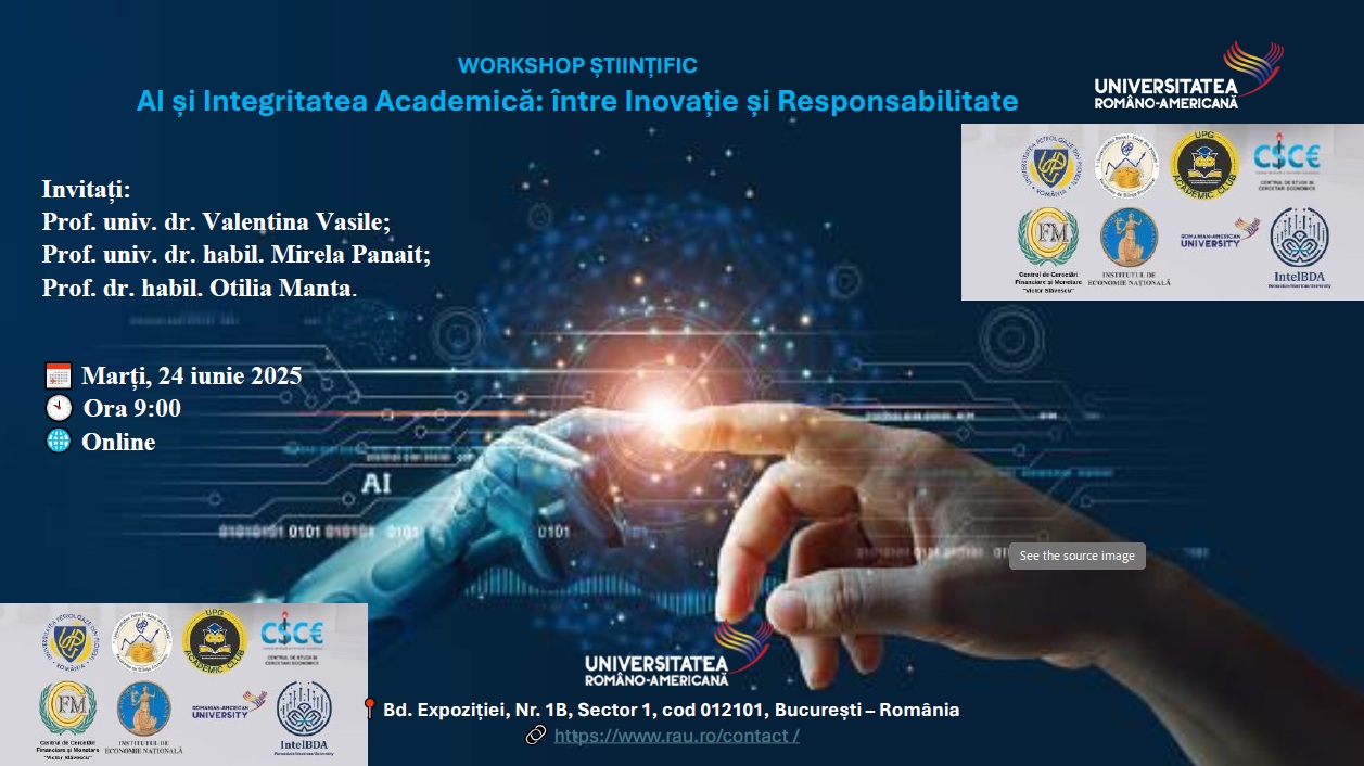 workshop iunie Romano Americana 25 iunie 2025
