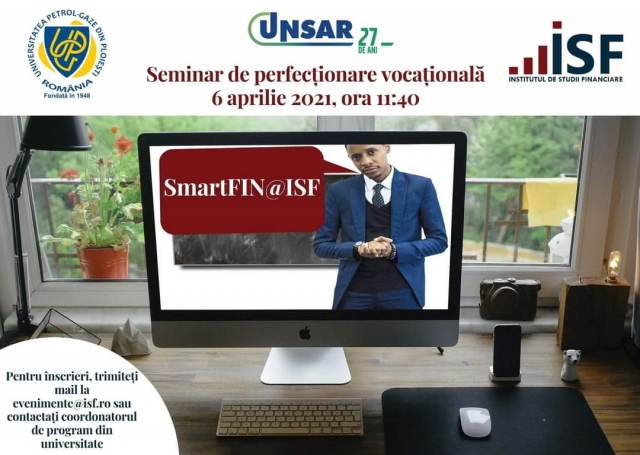 Seminar de perfecționare vocațională SmartFIN@ISF