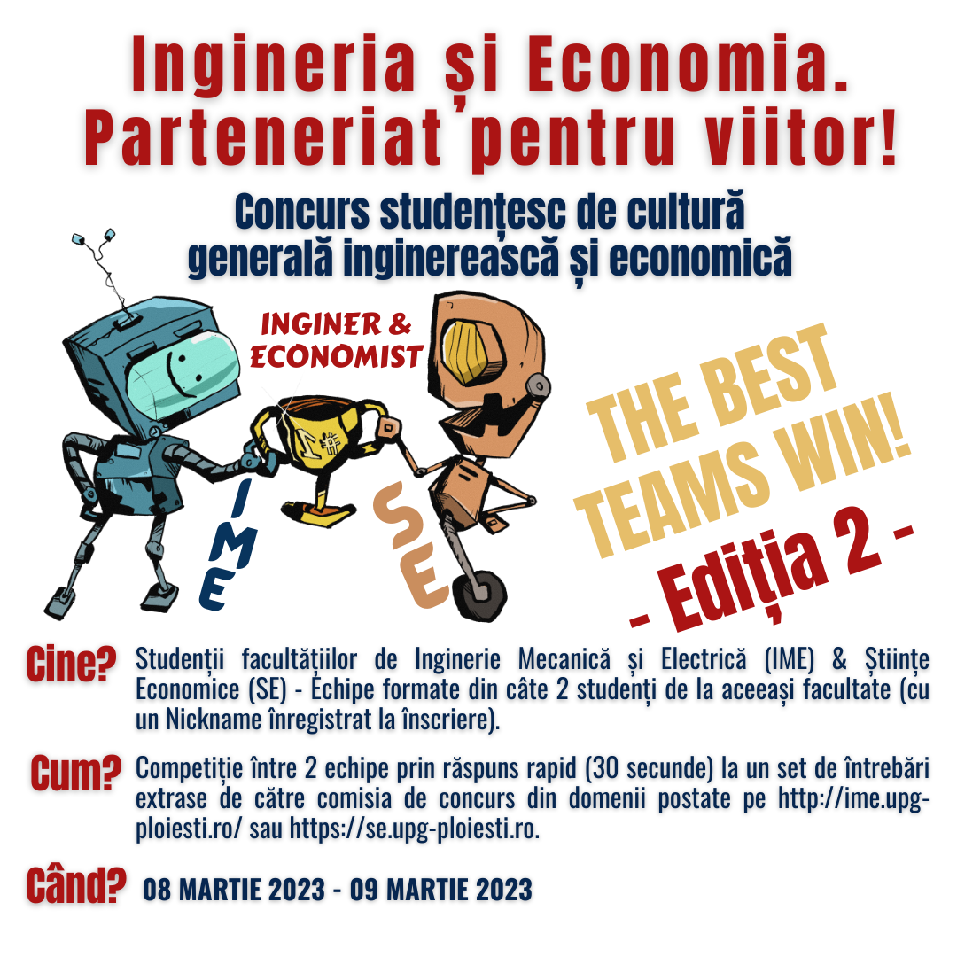 Ingineria și economia. Parteneriat pentru viitor!