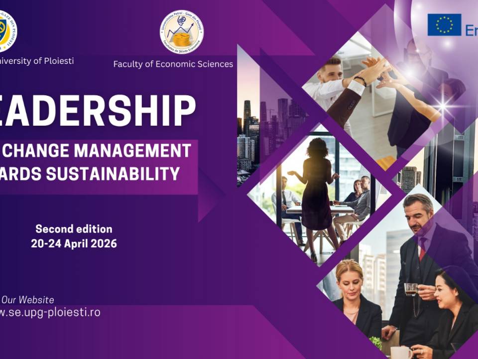 Blended Intensive Programme — Leadership and Change Management Towards Sustainability, ediția a II-a